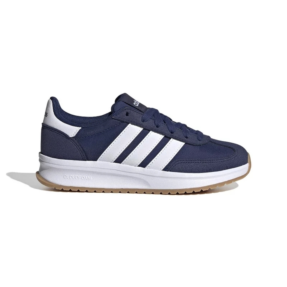 Adidas Run 70s 2.0 J Navy and White Sneakers